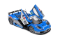 Preview: McLaren F1 GTR Short Tail #50 blue - Solido 421186418 Modelcar