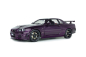 Preview: Nissan GTR R34 Skyline GT-R Z Tune mitternachtslila 1:18 Solido 421186489 Modellauto