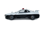 Preview: Nissan Skyline GT-R BNR34 Japan Polizei schwarz/weiß 1999 1:18 Solido 421186618 Modellauto