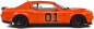 Preview: Solido 421186413 Dodge Challenger SRT 2023 orange 1:18  Modellauto Hazzard