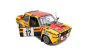 Preview: Fiat 131 Abarth Rallye de Monte-Carlo 1980 gelb #12 1:18 Solido 421186525 Modellauto