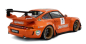 Preview: Porsche 911 993 RWB Jägermeister 1:18 orange Solido 421186493  Modelcar