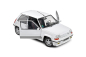 Preview: Renault 5 GT Turbo MK2 Givre Nacre 1989 weiß 1:18 Modellauto Solido 421186369