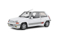 Preview: Renault 5 GT Turbo MK2 Givre Nacre 1989 weiß 1:18 Modellauto Solido 421186369