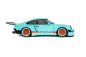 Preview: Porsche 911 KS-R by Khyzyl Saleem blau racer 1:18 Modellauto Solido 421186593