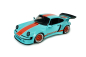 Preview: Porsche 911 KS-R by Khyzyl Saleem blau racer 1:18 Modellauto Solido 421186593
