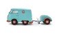 Preview: VW Volkswagen T1 Cool Combi Oil Tribute mit Anhänger Gulf 1:18 Solido Modellauto 421186608