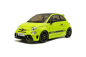 Preview: Fiat F595 Abarth Verde adrenalina 2023 neongreen 1:18 Modelcar Solido 421186544