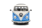 Preview: Volkswagen T1 Samba 1962 Blue/White 1:18 Solido 421186462 Modelcar