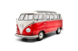 Preview: Volkswagen T1 Samba 1962 rot/weiß 1:18 Solido 421186463 Modellauto