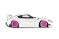 Preview: Toyota GR Supra LWB weiß/pink 2025 1:18 Solido 421186588 Modellauto