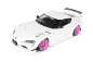 Preview: Toyota GR Supra LWB weiß/pink 2025 1:18 Solido 421186588 Modellauto