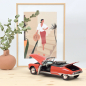 Preview: Norev 181599 Citroën DS 19 Cabriolet 1961 Corail Rot 1:18 Modellauto