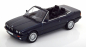 Preview: Norev 183212 BMW 325i Cabrio 1991 E30 dunkel blau metallic 1:18 limitiert 1/500 Modellauto