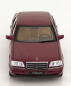 Preview: Norev 183370 Mercedes C-Class W202 Limousine 1993 red metallic 1:18 limited 1/750 modelcar