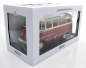 Preview: Norev 183410 Mercedes-Benz O319 Bus 1957 rot + beige 1:18 limitiert 1/2000 Modellauto