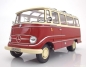 Preview: Norev 183410 Mercedes-Benz O319 Bus 1957 rot + beige 1:18 limitiert 1/2000 Modellauto