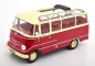 Preview: Norev 183410 Mercedes-Benz O319 Bus 1957 rot + beige 1:18 limitiert 1/2000 Modellauto