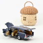 Preview: Norev 183599 Mercedes-Benz 200 Universal Kombi 1966 W110 dunkelblau 1:18 Modellauto