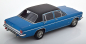 Preview: Norev 183686 Opel Diplomat V8 1969 blau metallic / matt schwarz 1:18 Modellauto Limitiert 1/1000
