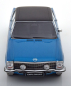 Preview: Norev 183686 Opel Diplomat V8 1969 blau metallic / matt schwarz 1:18 Modellauto Limitiert 1/1000