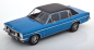 Preview: Norev 183686 Opel Diplomat V8 1969 blau metallic / matt schwarz 1:18 Modellauto Limitiert 1/1000