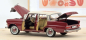 Preview: Norev 183706 Mercedes-Benz 200 1966 rot W110 Sedan 1:18 Oldtimer Modellauto