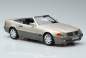 Preview: Norev 183719 Mercedes-Benz 500 SL 1989 R129 Smoke silber metallic 1:18 Modellauto