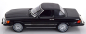 Preview: Norev 183724 Mercedes-Benz 450SL 1979 US-Version R107 schwarz 1:18 Modellauto limitiert 1/1000 American Gigolo