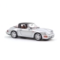 Preview: Norev 187342 Porsche 911 964 Carrera 4 Targa 1991 silber metallic 1:18 Modellauto