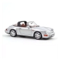 Preview: Norev 187342 Porsche 911 964 Carrera 4 Targa 1991 silber metallic 1:18 Modellauto