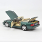 Preview: Norev 183753 Mercedes-Benz SL500 1999 grünmetallic 500 SL 1:18 Modellauto