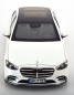 Preview: Norev 183801 Mercedes-Benz 2021 weiss metallic S-Klasse W223 1:18 Modellauto limitiert 1/500