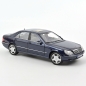 Mobile Preview: Norev 183817 Mercedes-Benz S55 AMG 2000 blue metallic 1:18 modelcar