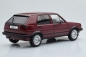 Preview: MCG VW Golf II GTI 1984 dunkelrot metallic 1:18 Modellauto 18391