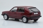 Preview: MCG VW Golf II GTI 1984 dunkelrot metallic 1:18 Modellauto 18391