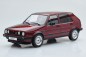 Preview: MCG VW Golf II GTI 1984 dunkelrot metallic 1:18 Modellauto 18391