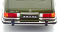 Preview: Norev 183972 Mercedes-Benz 350 SE W116 1973 dunkelgrün metallic 1:18 US-Version limitiert 1/1000 Modellauto