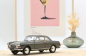 Preview: Peugeot 404 1967 graphite grau 1:18 Modelcar Norev 184834