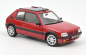 Preview: Norev 184848 Peugeot 205 1.9 GTI PTS Rims 1991 rot 1:18 Modellauto