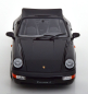 Preview: Norev 187332 Porsche 911 Carrera 964 4 Cabrio 1990 schwarz metallic 1:18 Modellauto limitiert 1/1000