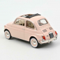 Preview: Norev 187774 Fiat 500 L 1968 pink with special birth pack 1:18 Modellauto