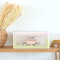 Preview: Norev 187774 Fiat 500 L 1968 pink with special birth pack 1:18 Modellauto