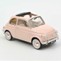 Preview: Norev 187774 Fiat 500 L 1968 pink with special birth pack 1:18 Modellauto