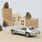 Preview: Norev 189032 Chevrolet Corvette C3 Coupe 1969 silber 1:18 Modellauto