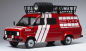 Preview: IXO Ford Transit MK II R-E-D Rally Engineering Development mit Dachgepäckträger 1985 1:18 Modellauto