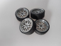 Preview: SD Felgen 19 Zoll BBS LM-R silber-chrom 35mm 1:18 Modellauto Tuning