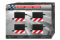 Preview: Carrera DIGITAL 124 + 132 + Evolution 4 x Randstreifen 1/3 Gerade 20588