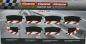 Preview: Carrera DIGITAL 124 + 132 + Evolution Innenrandstreifen für Kurve 2/30° (6) Endstücke (2) 20591