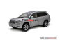 Preview: Paudi Toyota Highlander 2009 silber 1:18